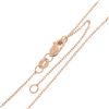 Image 6 : NEW 14k Rose Gold 1.97 ctw Rectangular Step Cut Garnet Solitaire Pendant Necklac