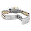 Image 9 : Rolex Mens Two Tone Champagne Index Dial Diamond And Sapphire Datejust With Role