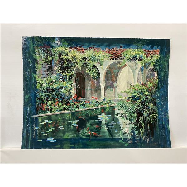 Mediterranean Villa 1995 by Rebecca Hardin