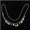 Image 5 : Celine 18k Yellow Gold 16.5" Dangle Grapes, Apples & Oval Charm Link Necklace
