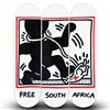 Free South Africa by Keith Haring (1958-1990)
