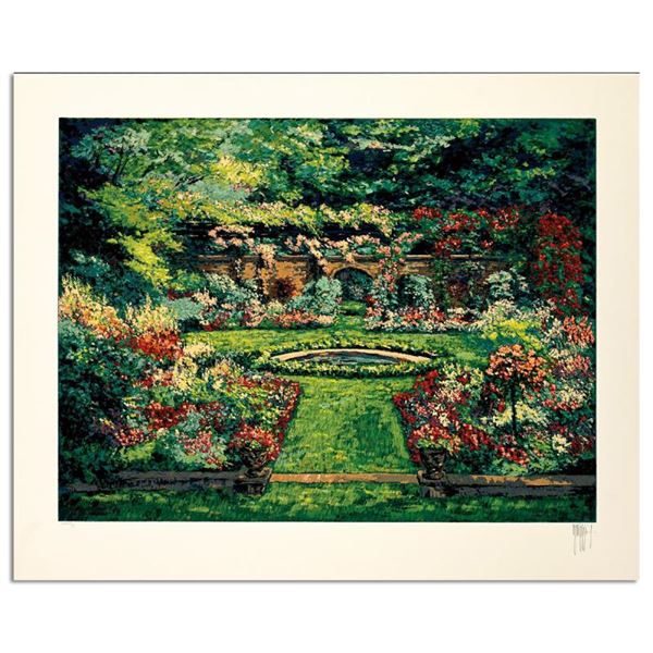 Summer Rose Garden by Mark King (1931-2014)