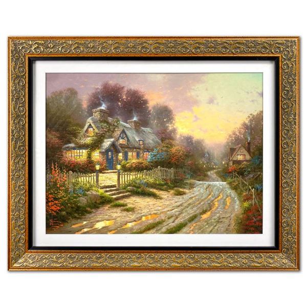 Teacup Cottage by Thomas Kinkade (1958-2012)