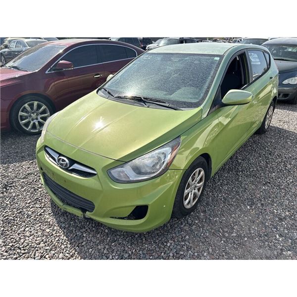 2012 HYUNDAI ACCENT