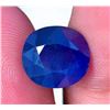 Image 2 : 10.28 CT CERTIFIED MED BLUE SAPPHIRE GEMSTONE ($15,420 APPRAISAL)