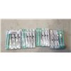 Image 1 : 4 NEW 12PACKS OF ANTI-MAGNETIC STAINLESS TWEEZERS