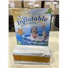Image 1 : 2 NEW INFLATABLE SWIMMING POOLS, 4' DIAMETER X 1' TALL