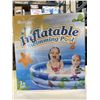 Image 2 : 2 NEW INFLATABLE SWIMMING POOLS, 4' DIAMETER X 1' TALL