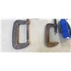 Image 2 : 6 INCH AND 8 INCH C-CLAMPS, AND ALUMINUM MILLING BLOCKS