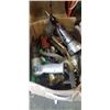 Image 1 : ASSORTED AIR POWER TOOLS, CHISELS NIPPER ETC