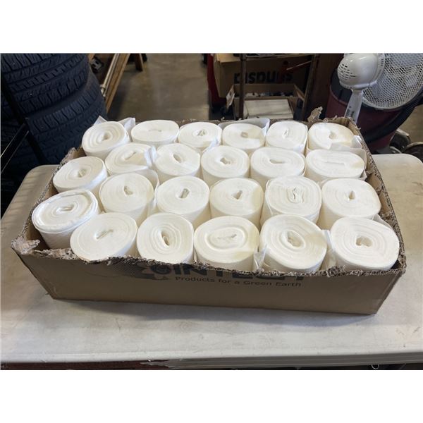 24 ROLLS OF 8  HIGH ABSORBANT PAPER TOWEL