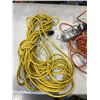 Image 4 : TOTE OF EXTENSION CORDS