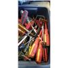 Image 3 : TWO BINS WITH AUTOMOTIVE BULBS AND ELECTRICAL ITEMS, SCREWDRIVERS, PLIERS AND CUTTERS