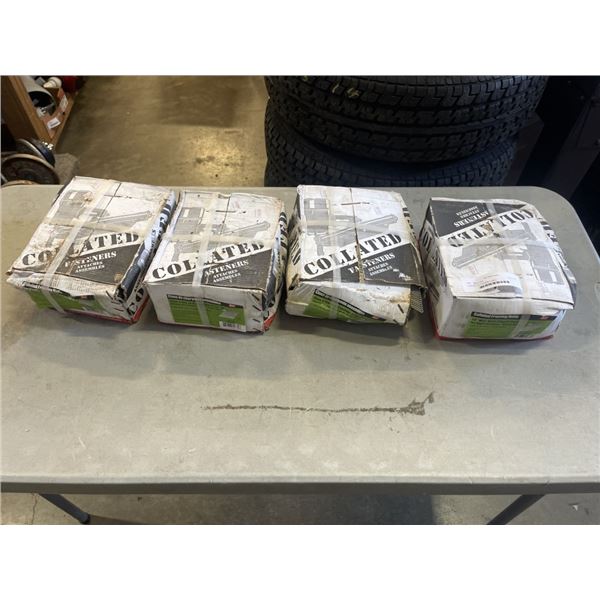 4 BOXES OF FRAMING NAILS