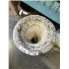 Image 2 : CEMENT GARDEN PLANTER, 21 INCH TALL X 16 INCH WIDE