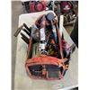 Image 2 : TOOL TOTE WITH ASSORTED HAND TOOLS