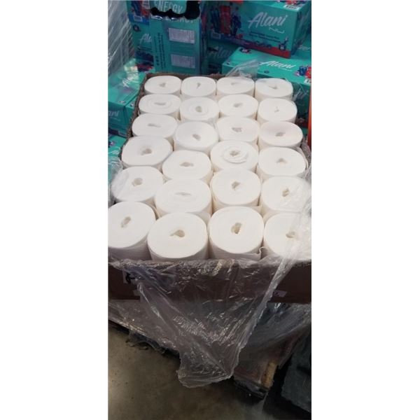 24 ROLLS OF 8" HIGH ABSORBANT PAPER TOWEL