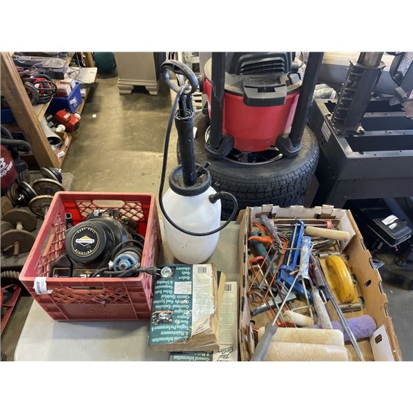 BRIGGS AND STRATON MOTOR AND DIE GRINDER AND MORE