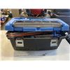 Image 1 : PAINTING SUPPLIES, SPRAYER AND TOOLBOX WITH CONTENTS