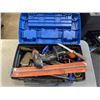 Image 2 : PAINTING SUPPLIES, SPRAYER AND TOOLBOX WITH CONTENTS