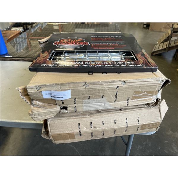 2 BOXES OF BLASTER BBQ CLEANING SYSTEM
