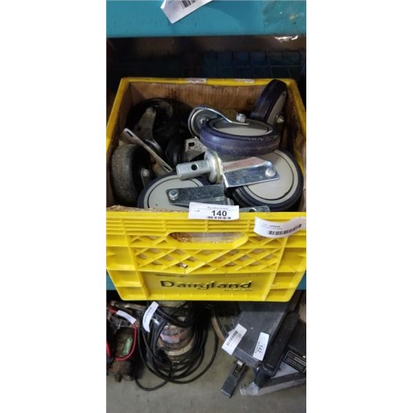 BIN OF CASTERS