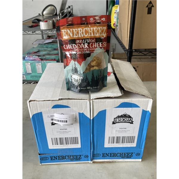 1.5 BOXES OF ENERCHEESE, POUTINE FLAVOR
