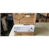 Image 1 : VIVO PNEUMTAIC ARM SINGLE MONITOR DESK MOUNT, TECH ORBITS DUAL MONITOR ADJUSTABLE DESK MOUNT, AND VI