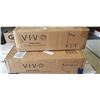 Image 3 : VIVO HEX MONITOR DESK STAND, OFFICE CHAIR MOUNTED KEYBOARD TRAY AND SINGLE MONITOR EXTRA TALL DESK M