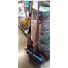Image 1 : 2 BUNDLES OF ASSORTED GARDEN TOOLS, RAKES BRUSHES ETC