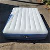 Image 4 : AS NEW INTEX DOUBLE SIZE IN SELF INFLATABLE MATTRESS AND INFLATABLE TWIN SIZE MATTRESS WITH PUMP