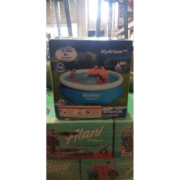 BEST WAY HYDRIUM 8 FT X30 IN HIGH INFLATABLE POOL