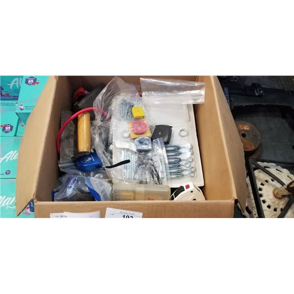 TAPE MEASURERS, HAND TOOLS, FASTENERS ETC.