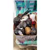 Image 3 : 2 LARGE BOXES OF ASSORTED HOUSEHOLD ELECTRONICS, TIMER, LIGHTS ETC