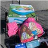 Image 1 : NEW BARBIE SPLASH LIFE VEST AND 10-FT FAMILY POOL