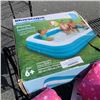 Image 2 : NEW BARBIE SPLASH LIFE VEST AND 10-FT FAMILY POOL