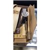 Image 3 : LEATHER TOOL BELT, WIRE BRUSH, STANLEY MITRE BOX AND MORE