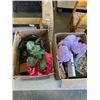 Image 1 : 2 BOXES OF ASSORTED COLLECTIBLES AND HOME DECOR