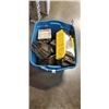 Image 1 : TOTE OF ASSORTED GARDEN ITEMS, KNEELER ETC