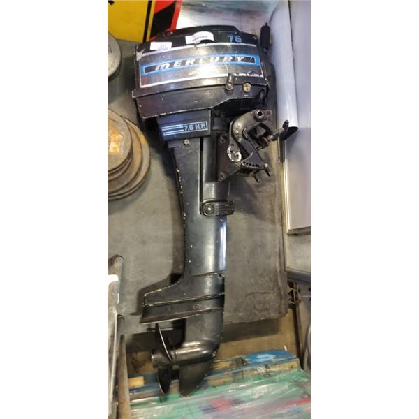 MERCURY 7.5 HORSE OUTBOARD MOTOR