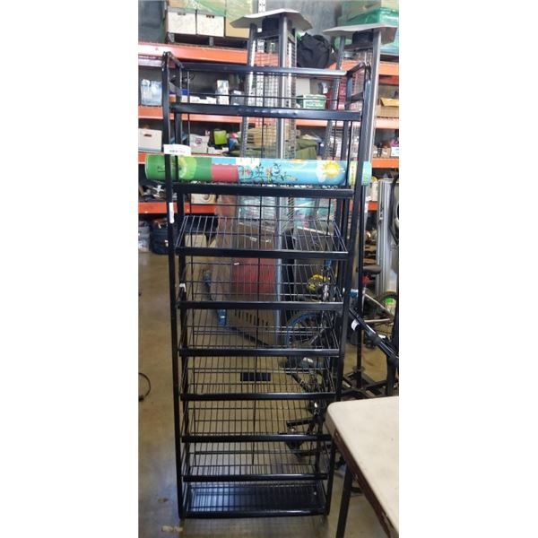 RETAIL DISPLAY RACK AND GARDEN KIT