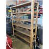 Image 1 : 6 TIER WOODEN SHELF