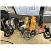 Image 2 : LARGE LOT OF ASSORTED POWER TOOLS