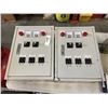 Image 3 : 2 ELECTRICAL PANELS WITH BREAKERS AND GAUGES, WITH SHUT OFF SWITCH AND MORE