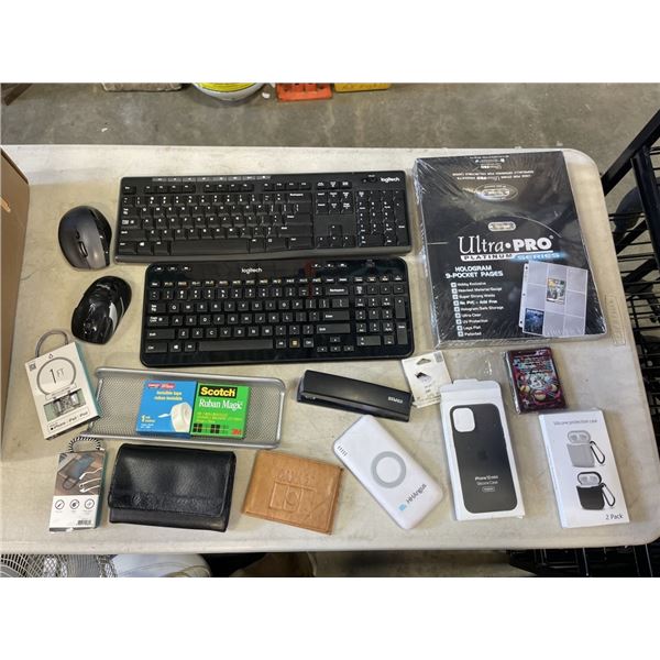 OFFICE SUPPLY, ELECTRONICS, POWER BANKS AND KEYBOARDS, ETC