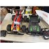 Image 3 : RC BOAT AND 2 MONSTER TRUCKS, ONE IS MISSING REMOTE