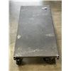 Image 1 : FLAT METAL CART ON CASTERS