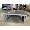 Image 2 : FLAT METAL CART ON CASTERS