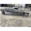 Image 3 : FLAT METAL CART ON CASTERS