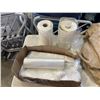 Image 2 : PLASTIC BAGS, SMALL ROLL OF POLY AND BURLAP SACKS